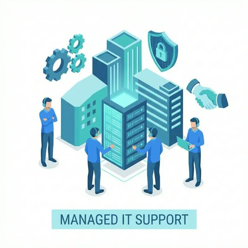 IT Support Illustration